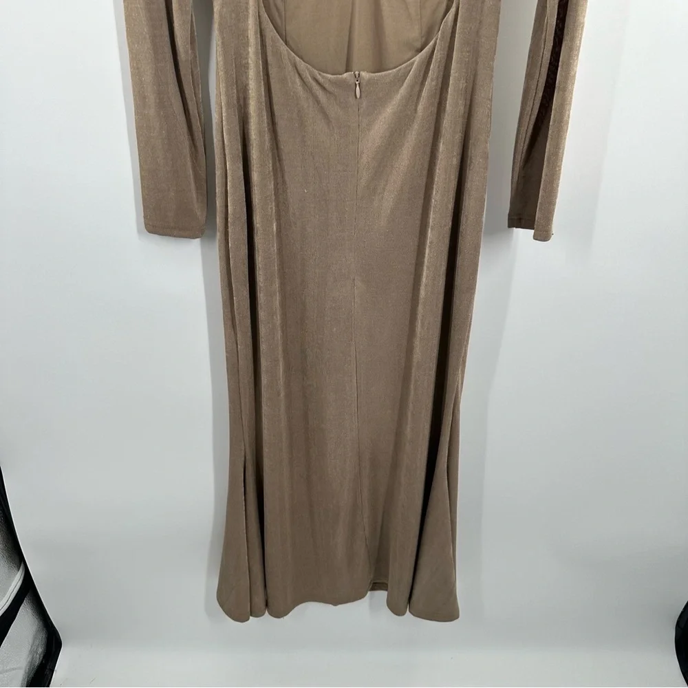 Misha Engracia Midi Dress Beige - Picture 5 of 14